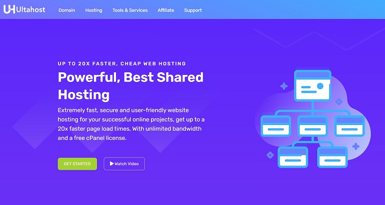 WordPress hosting - UltaHost