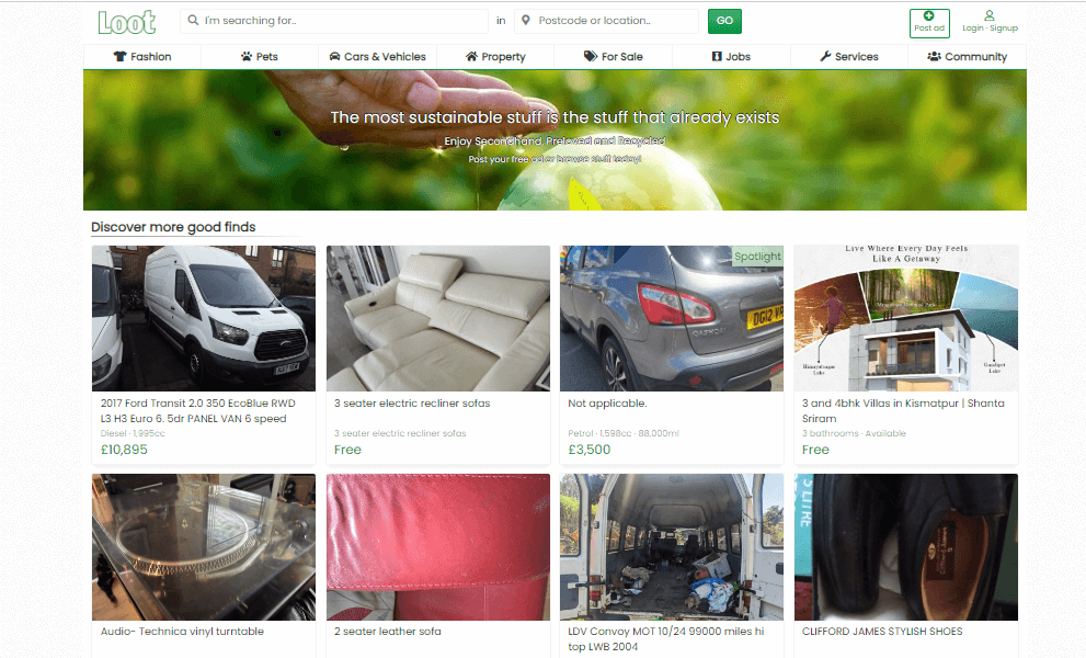 Free UK Classified Sites 